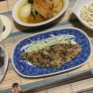 もっと美味しく♪白身魚のパン粉焼き(市販品)